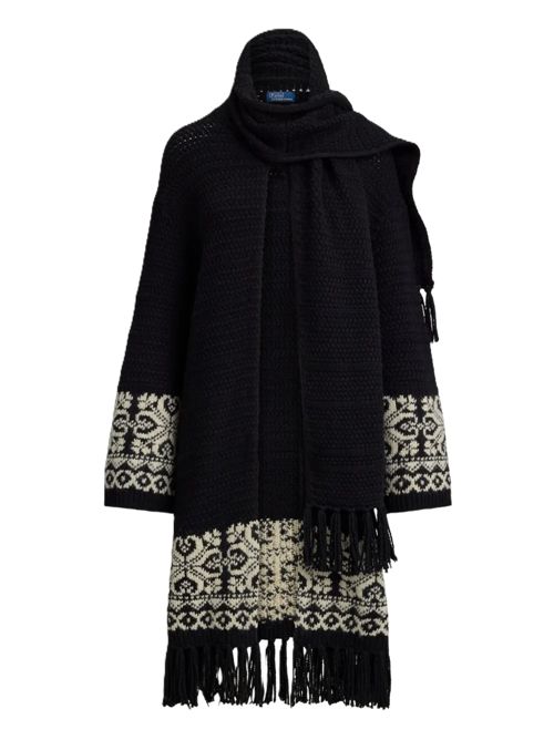 Polo Ralph Lauren Scarf-Collar Wool-Blend Cardigan Polo Ralph Lauren | 211978321001MULTI